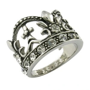 Изготовленное на заказ очаровательное мини-кольцо с королевской короной